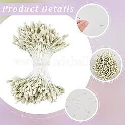 Gesso con cordino di cotone anima di fiore artificiale&nbsp;LS-DIY-WH20007-36A-07