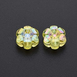 Perles en acrylique transparente&nbsp;MACR-S373-06-C07