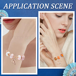 6 bracelet en laiton de style européen&nbsp;PPJ-SC0001-01B