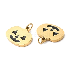 Halloween-Ionenbeschichtung (IP) 304 Edelstahl-Charms&nbsp;STAS-D066-07G