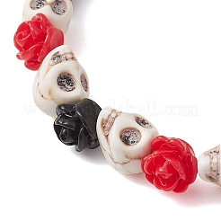 Bracciali in resina e turchese sintetico&nbsp;BJEW-JB10752