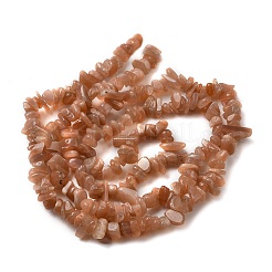 Natürliche sunstone Chip Bead Stränge&nbsp;G-M205-67
