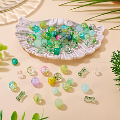80 g de perles de verre transparentes&nbsp;DGLA-TA0001-47C