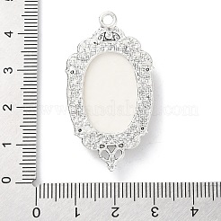 Tibetischer stil Aluminium Anhänger & Charms&nbsp;TIBE-B002-04AS-01