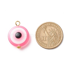 Pendentifs en résine transparente mauvais œil&nbsp;PALLOY-JF01847-02