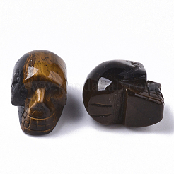 Halloween natürliche Tigerauge Perlen&nbsp;G-R473-04C