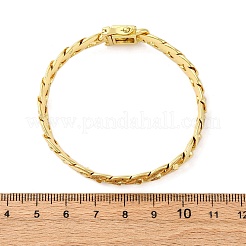 Messing Cuban Link Armbänder für Männer und Frauen&nbsp;BJEW-Q060-01G
