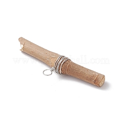 Holzstäbchen Anhänger&nbsp;PALLOY-JF03393-01