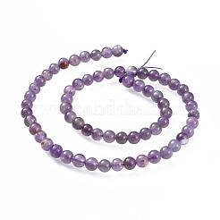 Natürlichen Amethyst Perlen Stränge&nbsp;G-G779-05