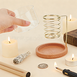 Räuchergefäßhalter aus Glas&nbsp;AJEW-WH0817-119B