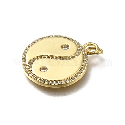 Ottone micro spianare pendenti zirconi&nbsp;KK-C090-27G