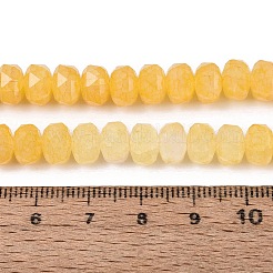 Fili di perline di vetro craquelé di giada imitazione&nbsp;GLAA-N068-01A-A05