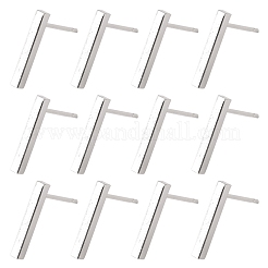 Ohrstecker-Beschläge aus Edelstahl 304&nbsp;STAS-G224-21S-02