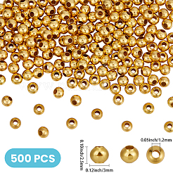 Cuentas de latón 500pcs&nbsp;FIND-PA0001-69G