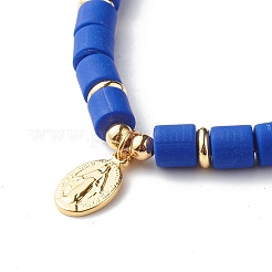 Handgemachte Polymer Clay Perlen Stretch Armbänder&nbsp;BJEW-JB06551