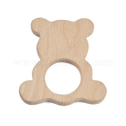 Beißspielzeug aus natürlichem Buchenholz für Babys&nbsp;WOOD-U003-14