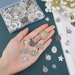 150pcs 15 colgantes de aleación de estilo tibetano de estilo&nbsp;TIBEP-FH0001-13