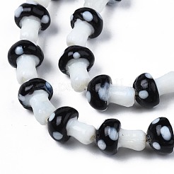 Perline fungo a mano in vetro murano fili&nbsp;LAMP-R116-11A