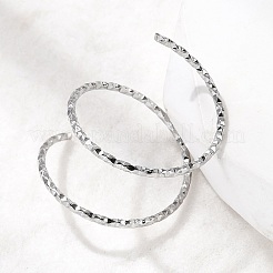 Anillos de puño ajustables de acero inoxidable 304&nbsp;RJEW-D335-02P