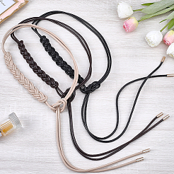 3 ceinture ventrale en cuir PU 3 couleurs pour femmes&nbsp;AJEW-CL0003-71B