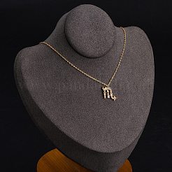 925 Halskette aus Sterlingsilber mit buntem Sternbild-Anhänger und Zirkonia für Damen&nbsp;STER-R009-01G-07