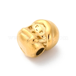 304 Edelstahlperlen&nbsp;STAS-I331-10G-A