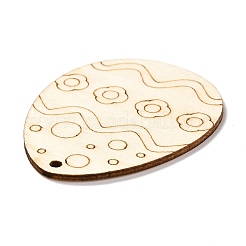 DIY Basteln Osterei Form Ausschnitte Anhänger&nbsp;LS-AJEW-P087-B01-08