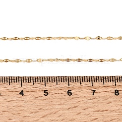 1.5 mm Unisex-Halsketten aus 304er Edelstahl mit geriffelter Form&nbsp;NJEW-P356-10G