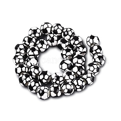 Perles en porcelaine manuelles&nbsp;PORC-Q007-07A