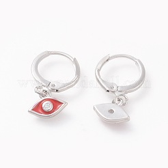 Orecchini a cerchio in ottone&nbsp;EJEW-I230-05P