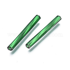 Perle di tromba intrecciate in vetro opaco&nbsp;SEED-T005-15-B04