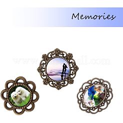Creazione di impostazioni cabochon fai da te&nbsp;DIY-NB0001-35