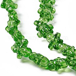 Perles en verre transparentes&nbsp;GLAA-P005-N