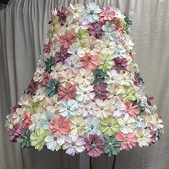 100 Stück Seidenstoffblume in 10 Stilen&nbsp;DIY-WR0003-92
