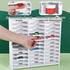 36 griglia porta tampone in PVC in plastica&nbsp;ODIS-WH0043-118A