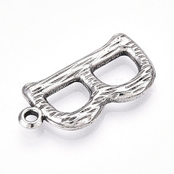 Ciondoli in acciaio inox 304&nbsp;STAS-N117-01P-B