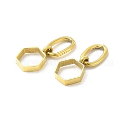 Ionenplattierung (IP) 304 Edelstahl-Anhänger&nbsp;STAS-F284-05G