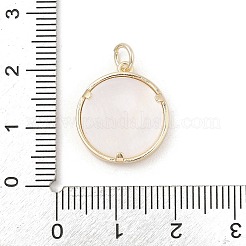 Messing micro pave klare zirkonia anhänger&nbsp;KK-A207-05G