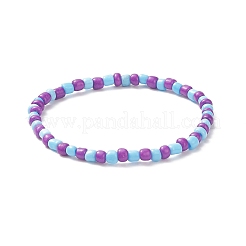 Set di braccialetti con perline di semi di vetro&nbsp;BJEW-JB09073