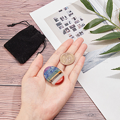 Piedra de preocupación de chakra para terapia de ansiedad.&nbsp;G-SC0001-90