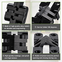 Bisagras ocultas de acero inoxidable&nbsp;FIND-WH0366-496EB-02