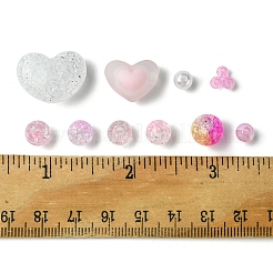 DIY-Sets zur Schmuckherstellung mit runden Acrylperlen&nbsp;DIY-FS0007-05