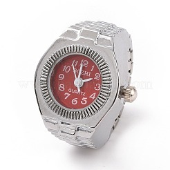201 Edelstahl Stretch Armband Fingerring Uhren&nbsp;WACH-G018-03P-02