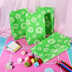 15 bolsa de papel para panadería con estampado de fútbol&nbsp;ABAG-TA0002-32D