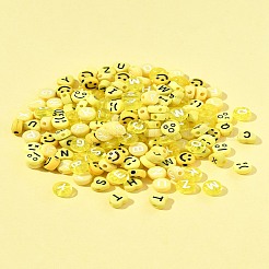 200 Stück undurchsichtige Acrylperlen&nbsp;MACR-FS0001-87
