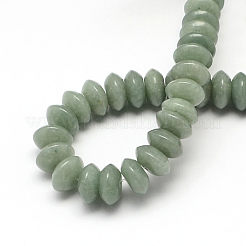 Fili di perline di avventurina verde naturale&nbsp;G-R309-17