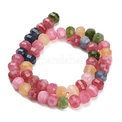 Chapelets de perles en jade blanc naturel teinté&nbsp;GG-CBA9106-01C