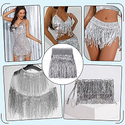 Garniture de gland de sequin&nbsp;DIY-WH0430-536B