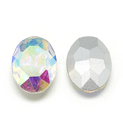 Torna a punta cabochon strass vetro&nbsp;RGLA-T080-10x14mm-05