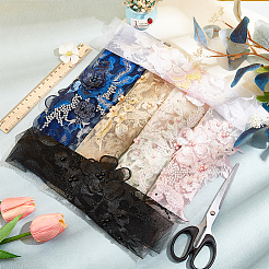 3d fleur organgza polyester broderie ornement accessoires&nbsp;DIY-WH0297-20B